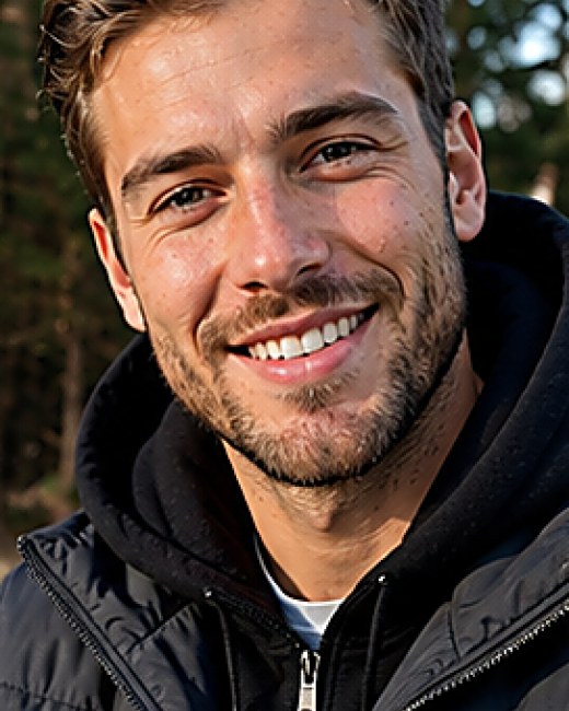 Mann, Bild von Luca